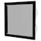 Ritescreen 15 in W x 45 in H Double-Hung Window Screen, DH6, Charcoal Fiberglass Mesh, Black DH6-L48-MSFG-L00-H45-W15 - alternate 1